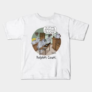 DOLPHIN COURT Kids T-Shirt